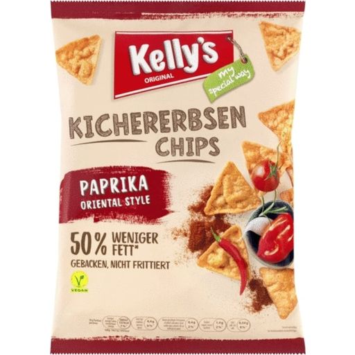 Kelly´s Oriental Style Paprika Chickpea Chips - 70 g