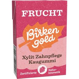 Natuurlijke tandverzorging kauwgom - fruit - 20 stuks (28 g)