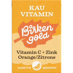 Vitamine C + Zink Natuurlijke Kauwtabletten - 20 stuks (28 g)