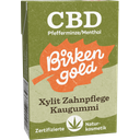 CBD Pepermunt/Menthol Xylitol Tandverzorgende Kauwgom - 28 g