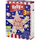 Kelly´s MICROWAVE POPCORN SALTED - 3-piece pack