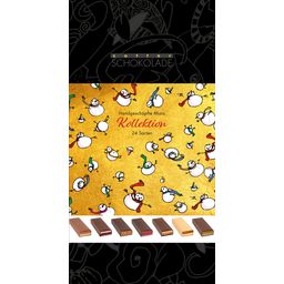 Zotter Schokoladen Collection de 24 Mini-Chocolats Bio - 480 g