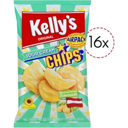 Kelly´s Chips - Goût Sour Cream - 16 pcs