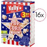 Kelly´s Microwave Salted Popcorn, 3-piece pack