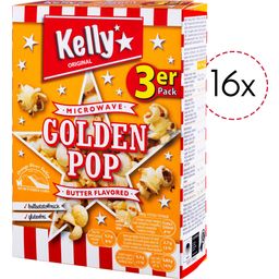 Kelly´s Microwave Golden Pop - Butter - 16 pcs