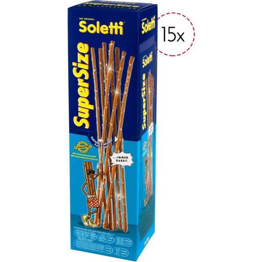 Soletti SuperSize slane palčke - 15 kosov