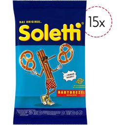 Soletti Salted Baby Pretzel - 15 pcs
