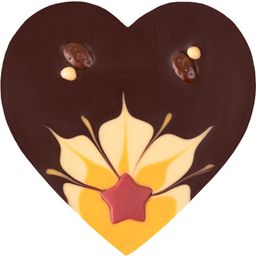 Organic MiXing - Dark Chocolate Heart with Fruit Star