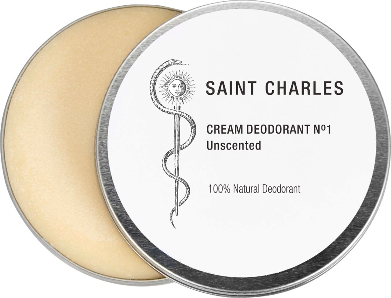 Cream Deodorant, N°1 Unscented (65 g)