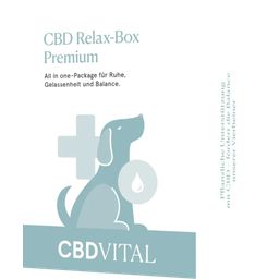 CBD VET Relax-Box Premium für Hunde - 1 Box