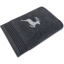 Framsohn Ręcznik „Jeleń” - Ciemnoszary