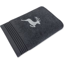 Framsohn Ręcznik „Jeleń” - Ciemnoszary