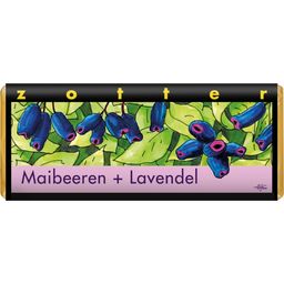 Zotter Schokoladen Maibeeren + Lavendel - 70 g