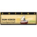 Zotter Schokoladen Chocolate Minis - Rum Coconut, Vegan - 20 g