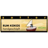 Zotter Schokoladen Organic Chocolate Minis - Rum Coconut