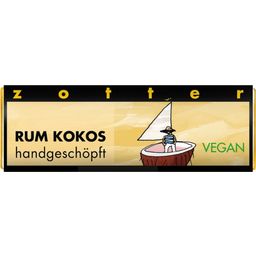 Zotter Schokoladen Chocolate Minis - Rum Coconut, Vegan - 20 g