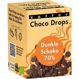 Zotter Schokoladen Choco Drops - Dark Chocolate 70%, Vegan