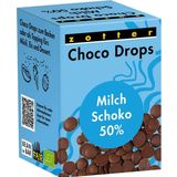 Zotter Schokoladen Choco Drops - Milk Chocolate 50%