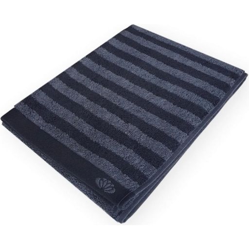 Asciugamano in Spugna - Homely Block Stripe - Nero