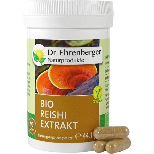 Dr. Ehrenberger Reishi (Ling Zhi) Vitality Mushroom - 90 Capsules